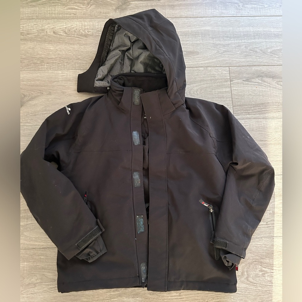 Canadian Weather Pro Black 4-Way Stretch Waterproof Jacket